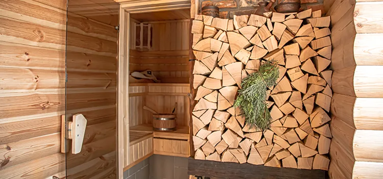Broken Basswood Sauna Repair Services in Newmarket, Ontario