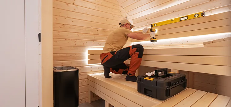 Commercial Sauna Installation in Newmarket, ON