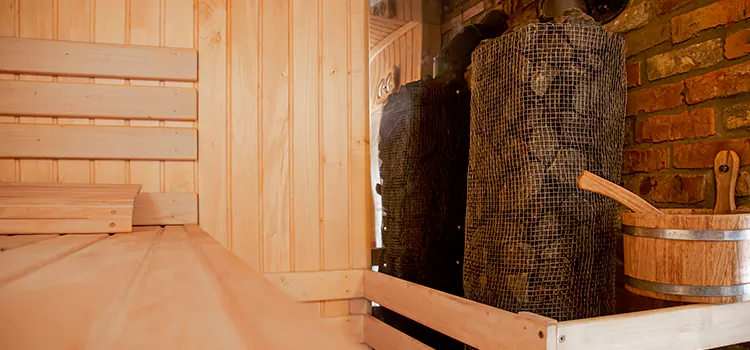 Hemlock Wood Sauna Renovation Services in Newmarket, Ontario