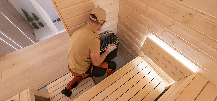 On-site Sauna Installation Company in Newmarket, Ontario