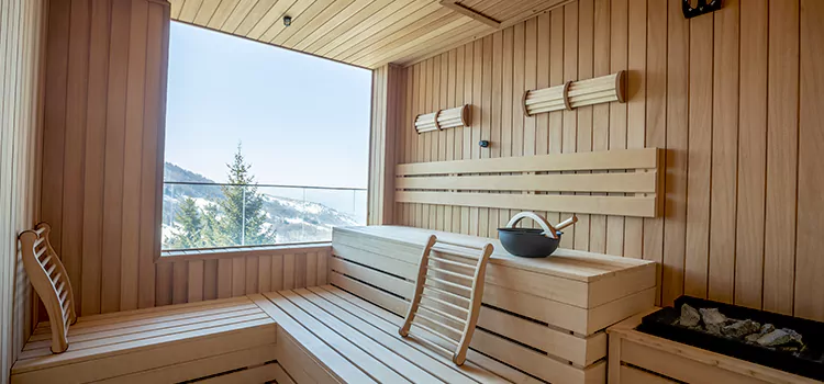 Infrared Sauna Glass Window Installation in Newmarket, ON