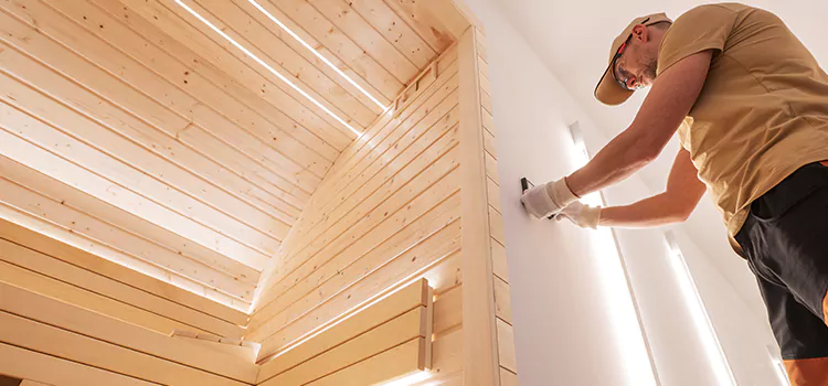 Luxury Spa-grade Sauna Setup in Newmarket, Ontario
