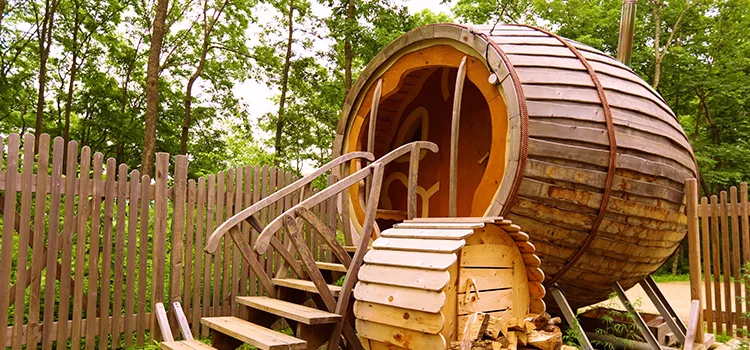 360° Panoramic Bubble Window Sauna Installation Services in Newmarket, Ontario