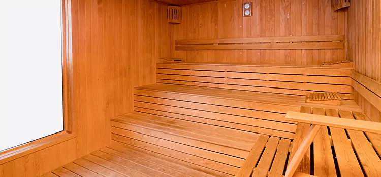 Custom Hemlock Wood Sauna Construction in Newmarket, Ontario