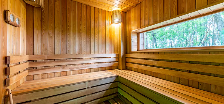 Indoor Modern Sauna Setup Services in Newmarket, ON