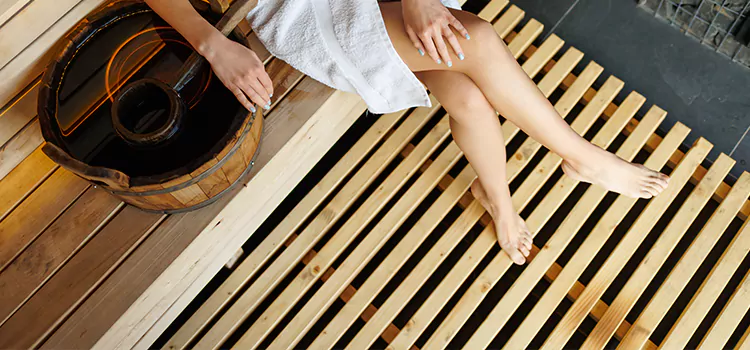 Composite Sauna Deck Installation in Newmarket, ON