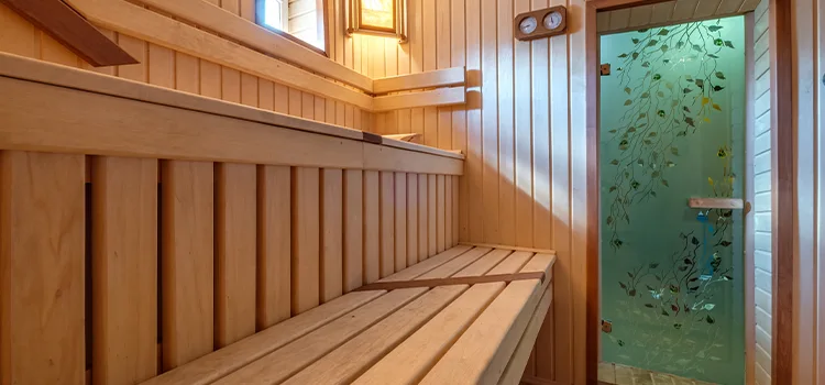 Sauna Door Handle Screw Replacement in Newmarket, Ontario