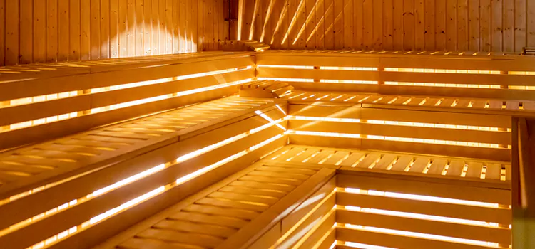 Renovation of Sauna for Gym in Newmarket, Ontario