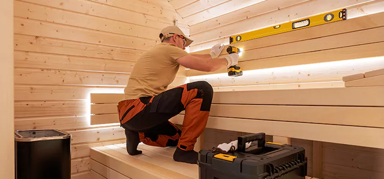 Outdoor Sauna Installation Service in Newmarket, ON
