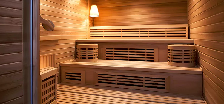 Outdoor Sauna Setup in Newmarket, ON
