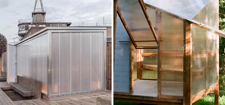 Transparent Wall Sauna in Newmarket, ON