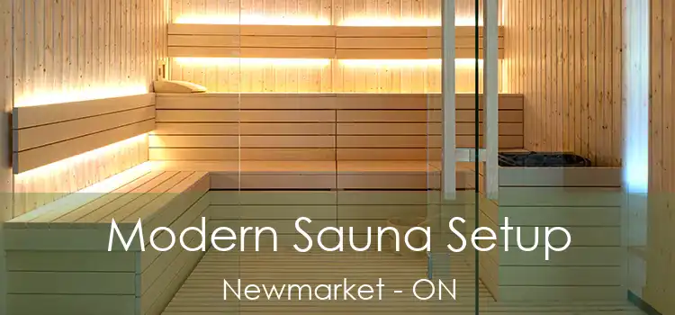  Modern Sauna Setup Newmarket - ON