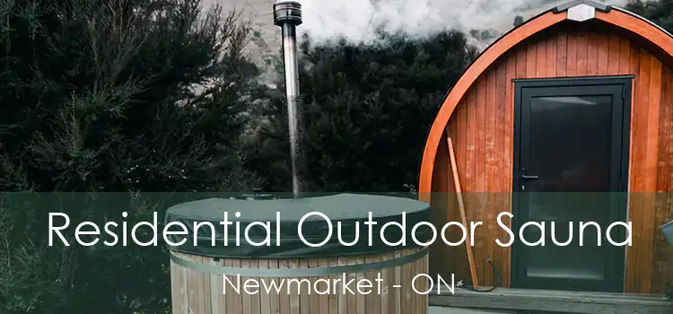  Residential Outdoor Sauna Newmarket - ON
