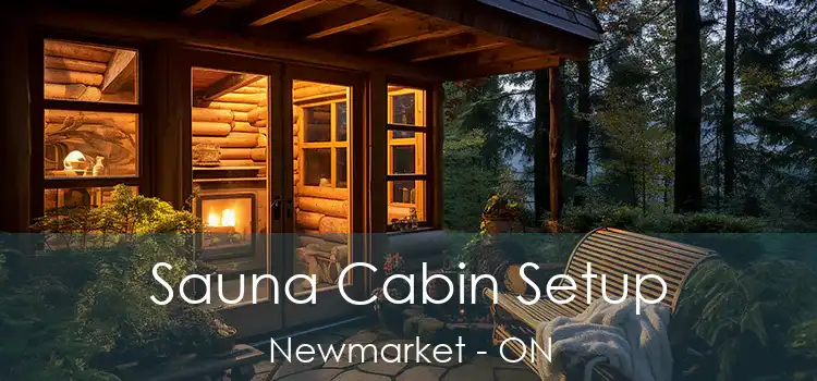  Sauna Cabin Setup Newmarket - ON